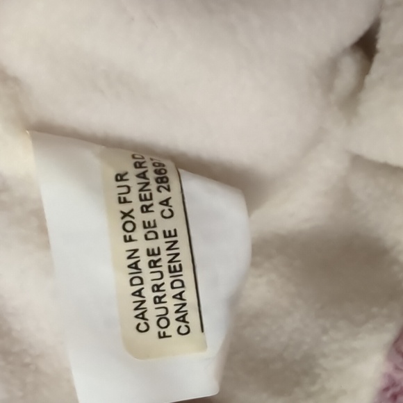 Fox Fur Pink Beanie Double Layered - Picture 4 of 6